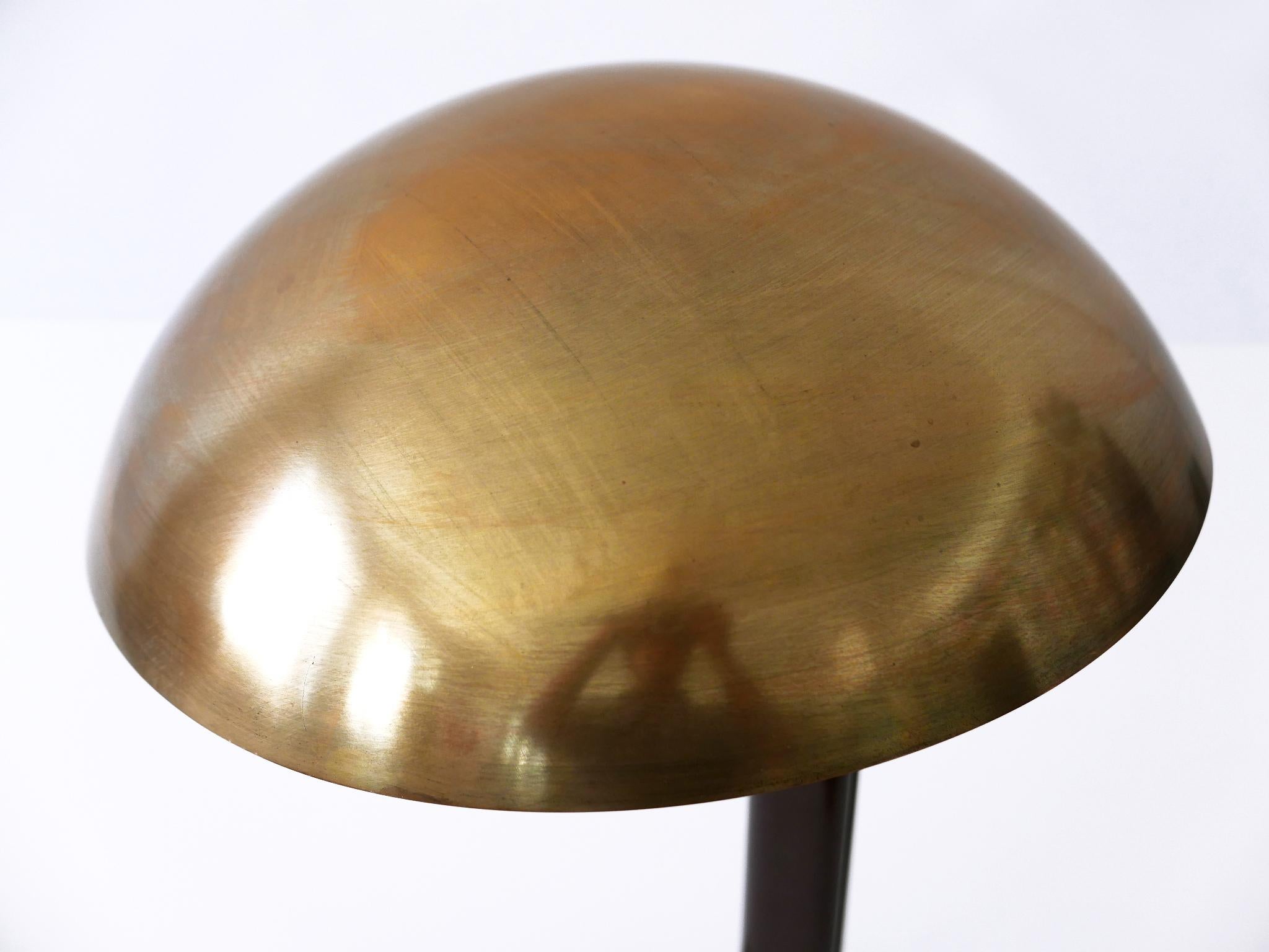 Brass Table Lamp or Desk Light by Karl Trabert for BAG Turgi, 1930s, Switzerland 11
