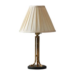 Brass Table Lamp, Sweden, 1940/1950s