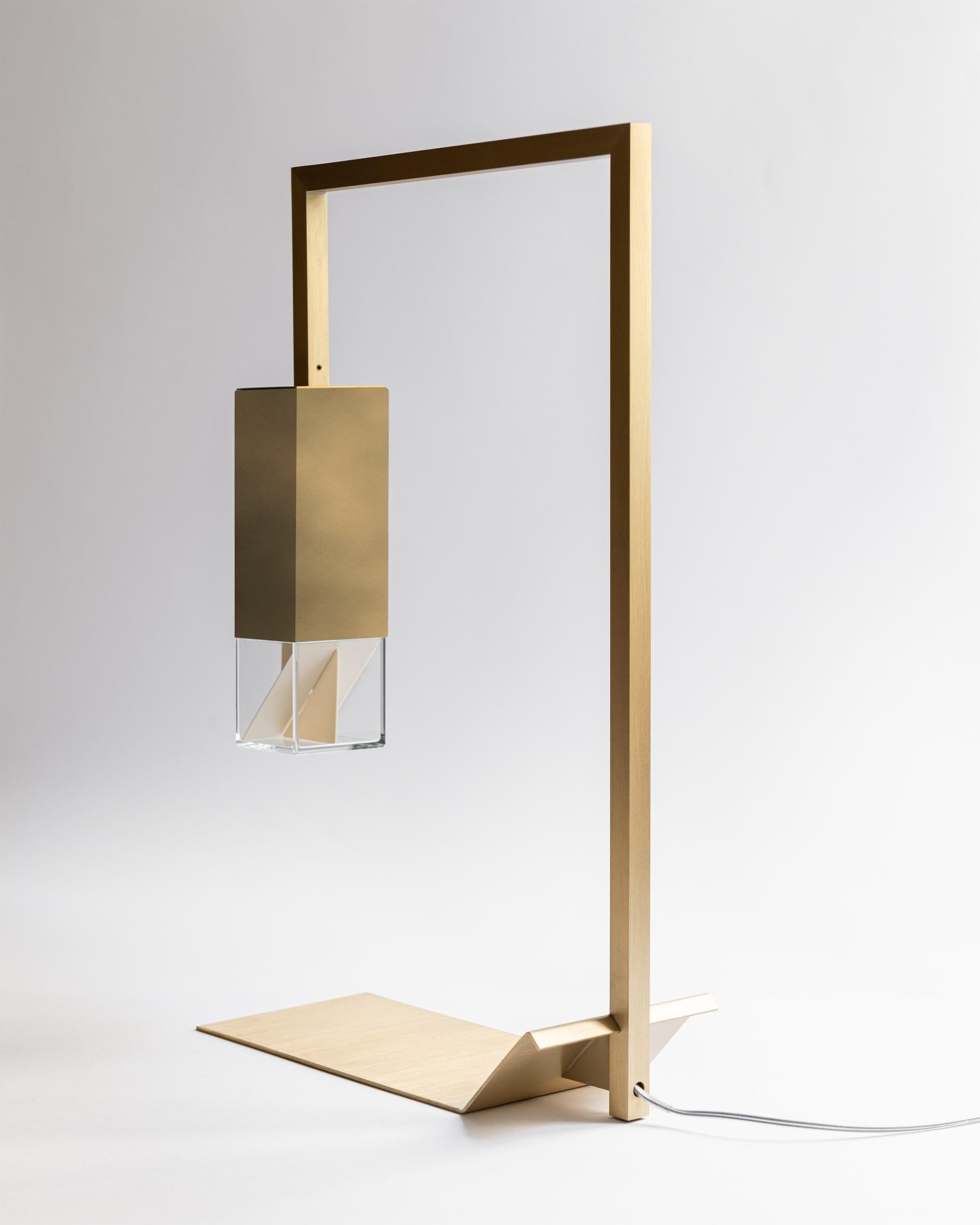 Brass Table Lamp Two 02 Revamp Edition by Formaminima For Sale 4