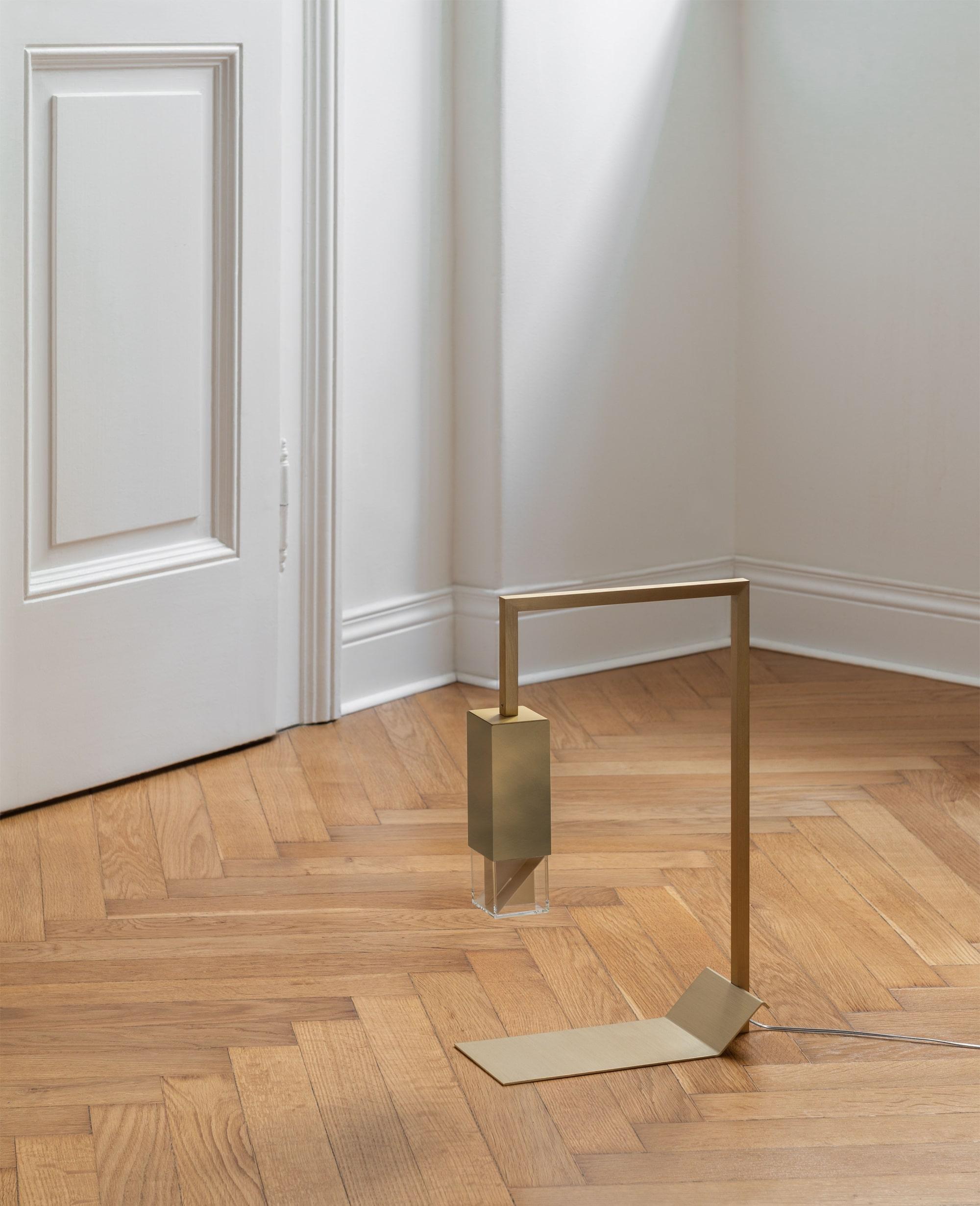 Brass Table Lamp Two 02 Revamp Edition by Formaminima For Sale 5