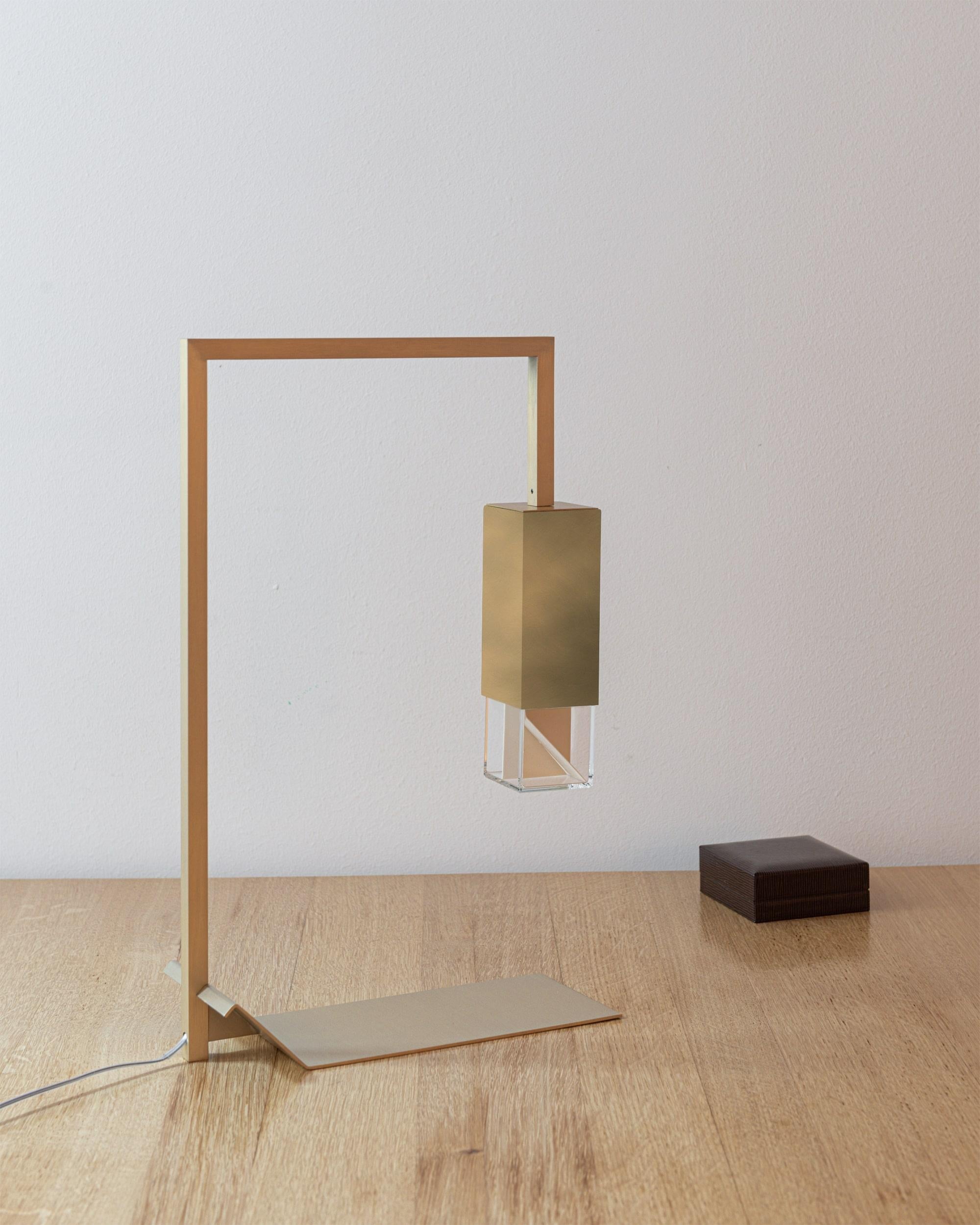 Brass Table Lamp Two 02 Revamp Edition by Formaminima For Sale 2