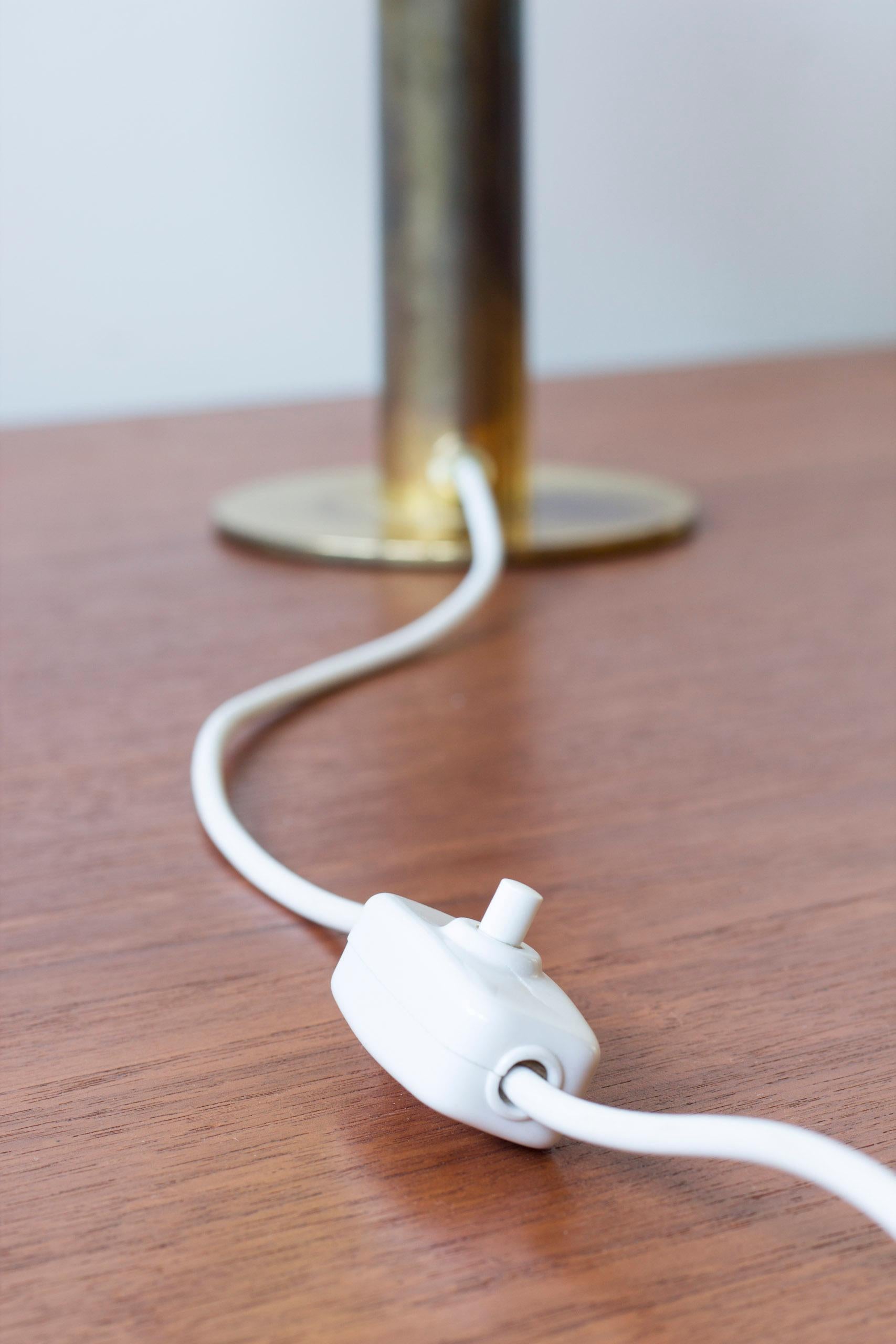 Lámparas de mesa de latón Modelo B 142 de Hans-Agne Jakobsson, Suecia, Años 60 en venta 5