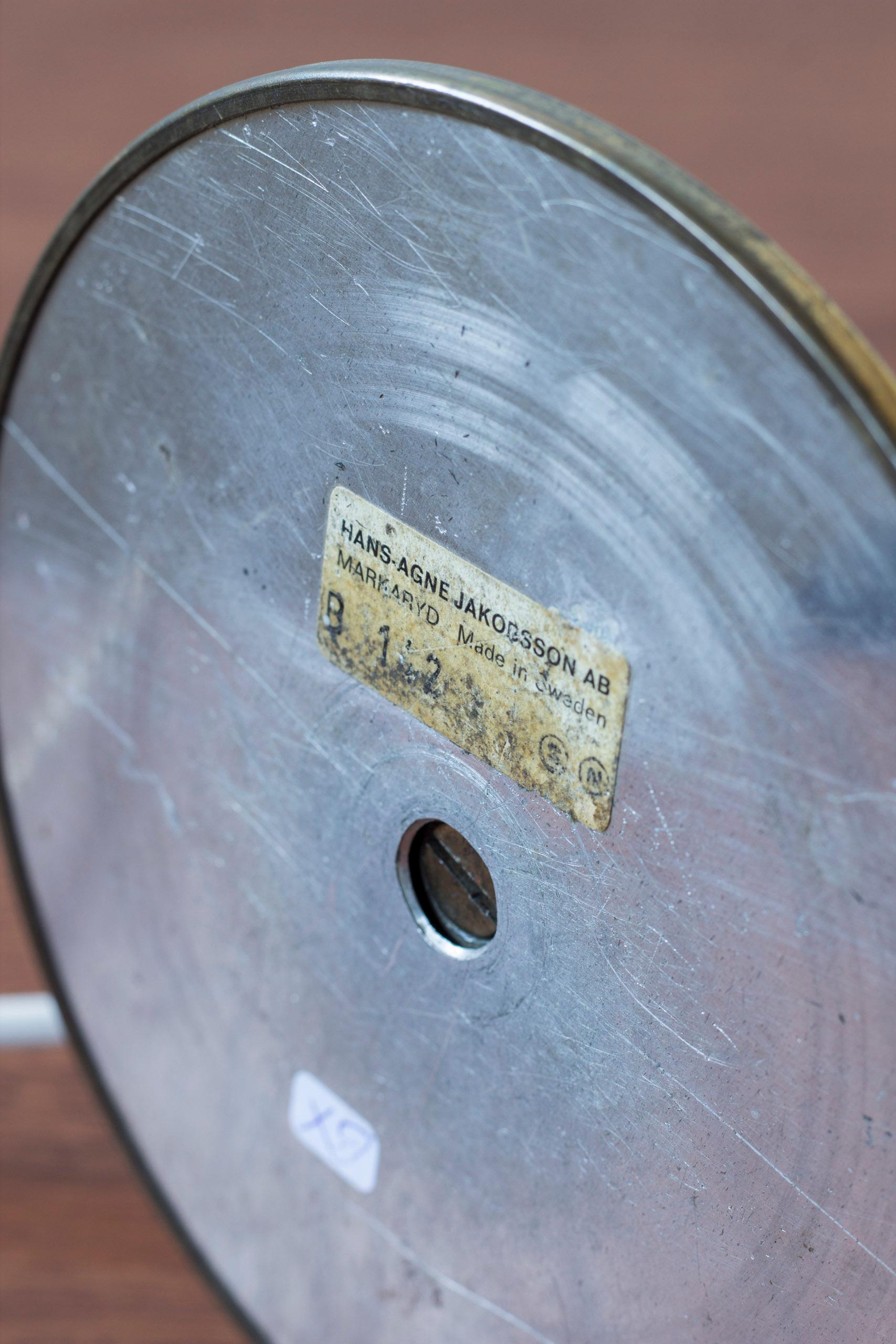 Lámparas de mesa de latón Modelo B 142 de Hans-Agne Jakobsson, Suecia, Años 60 en venta 7