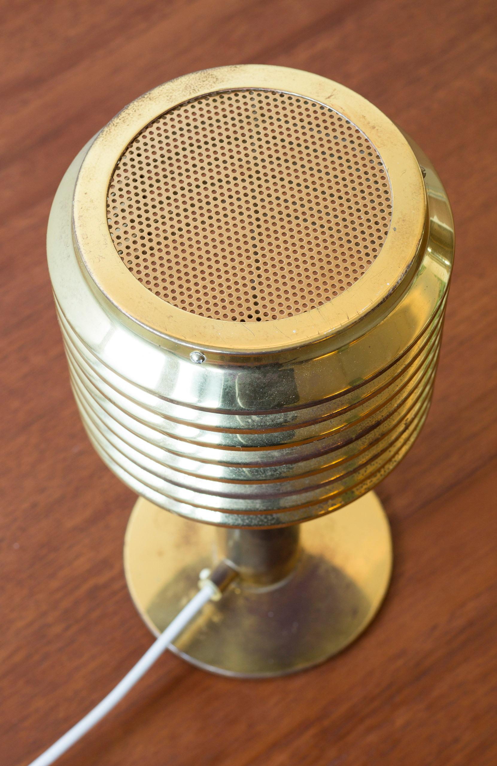 Lámparas de mesa de latón Modelo B 142 de Hans-Agne Jakobsson, Suecia, Años 60 Sueco en venta