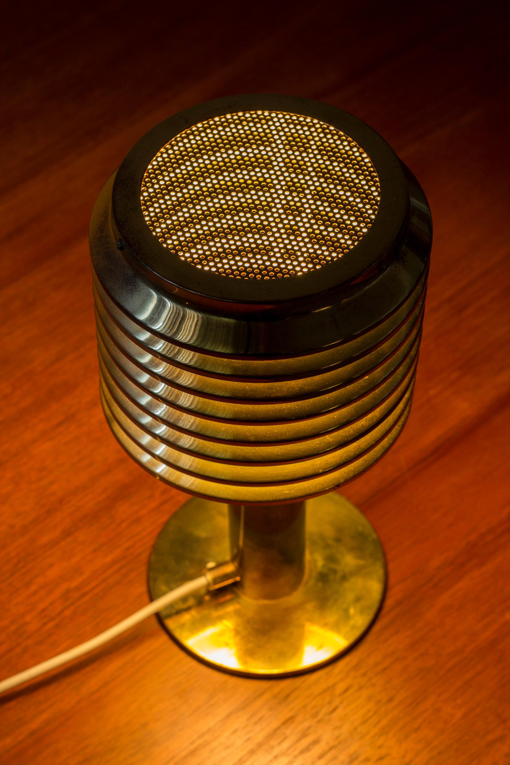 Lámparas de mesa de latón Modelo B 142 de Hans-Agne Jakobsson, Suecia, Años 60 Latón en venta