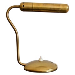 Brass Table or Wall Lamp by ASEA