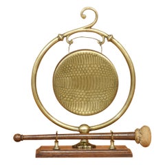 Gong de table en laiton