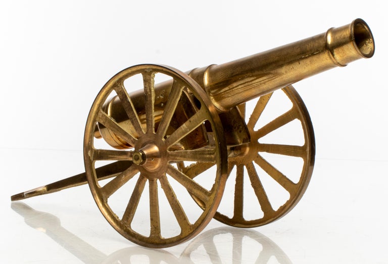 Brass Tabletop Model of a Cannon For Sale at 1stDibs tabletop cannon