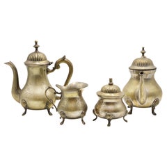 Brass Tea Set, Early 20th Century