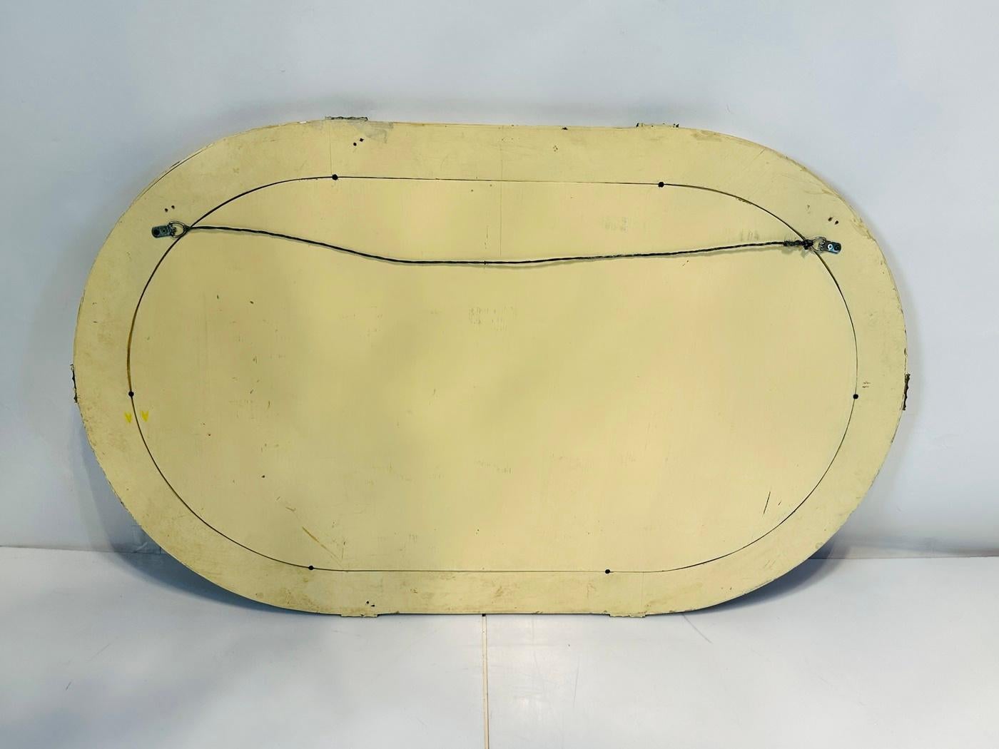 Brass & Tessellated Stone Wall Mirror by Maitland Smith 12