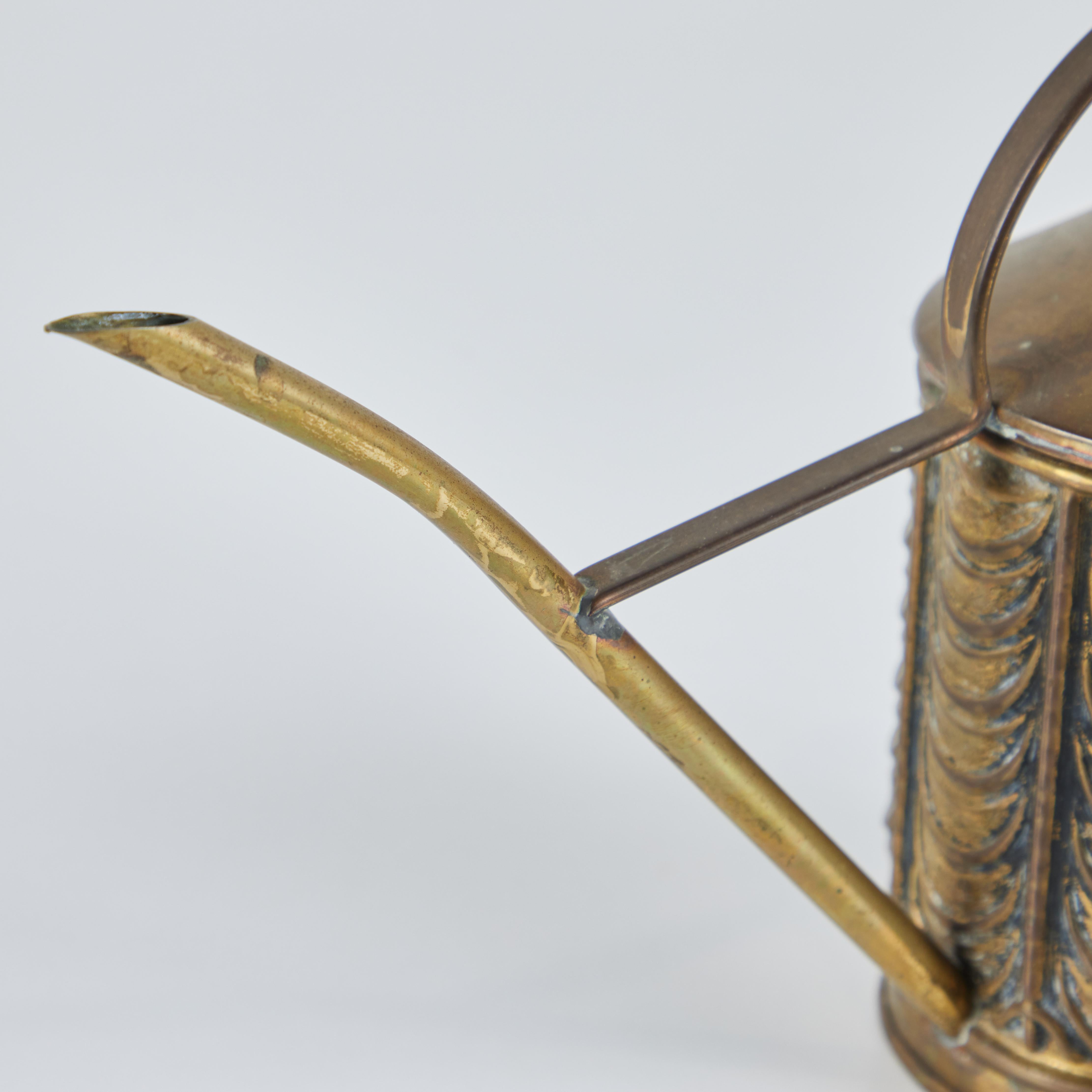 Brass Textured Watering Can by Peerage 2