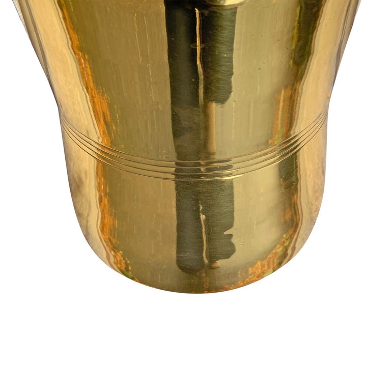 Brass Top Hat Champagne Bucket at 1stDibs