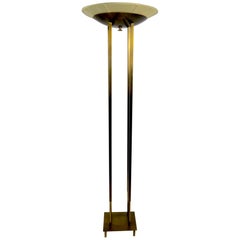 Brass Torchiere by Stiffel