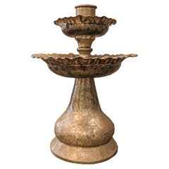 Brass traditional handcrafted candle holder by Palena Furniture