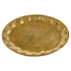 Plateau en laiton de Georg Von Mendelssohn, numéro "50"