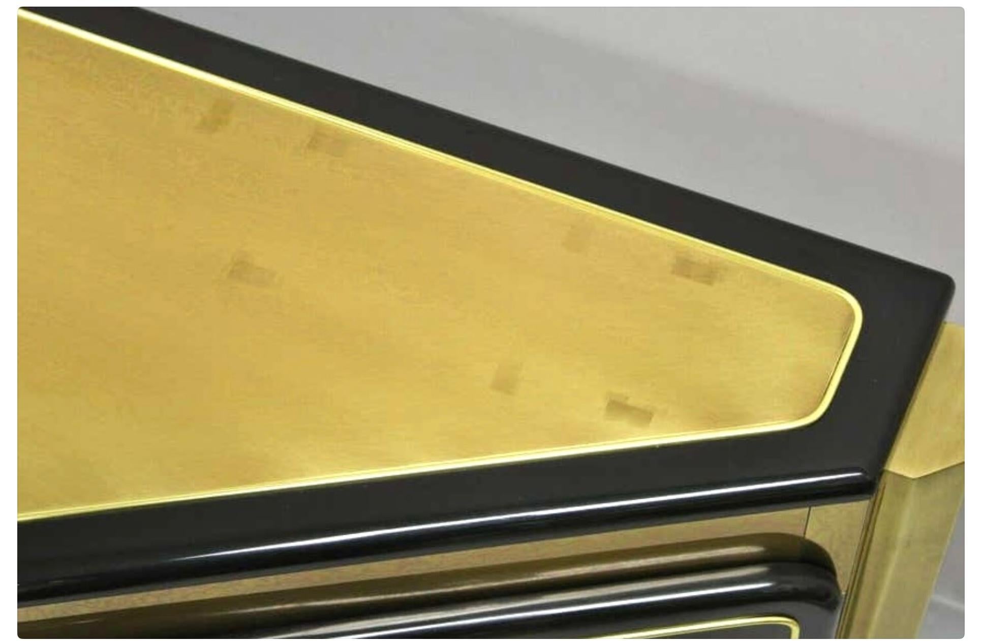 Brass 'Tree of Life' Credenza by Bernhard Rohne for Mastercraft in vendita 4