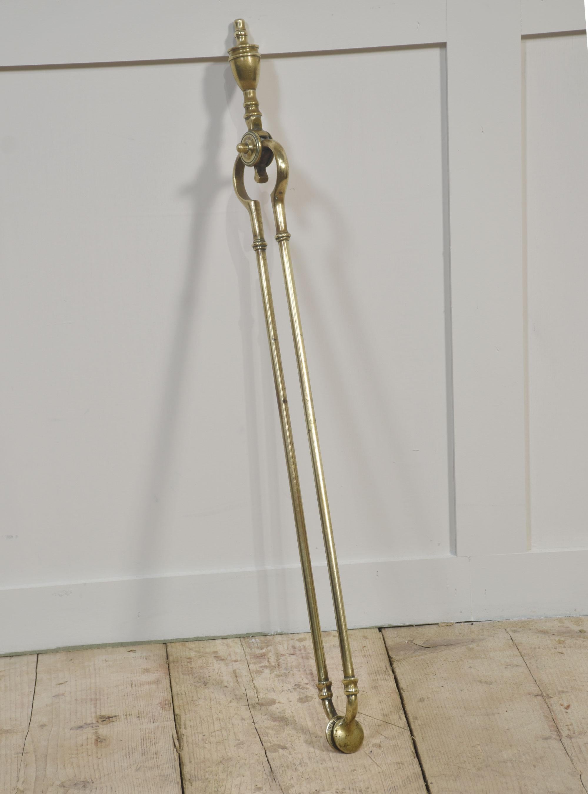 Ottone Set di strumenti per il fuoco in ottone a tripla compagnia in vendita