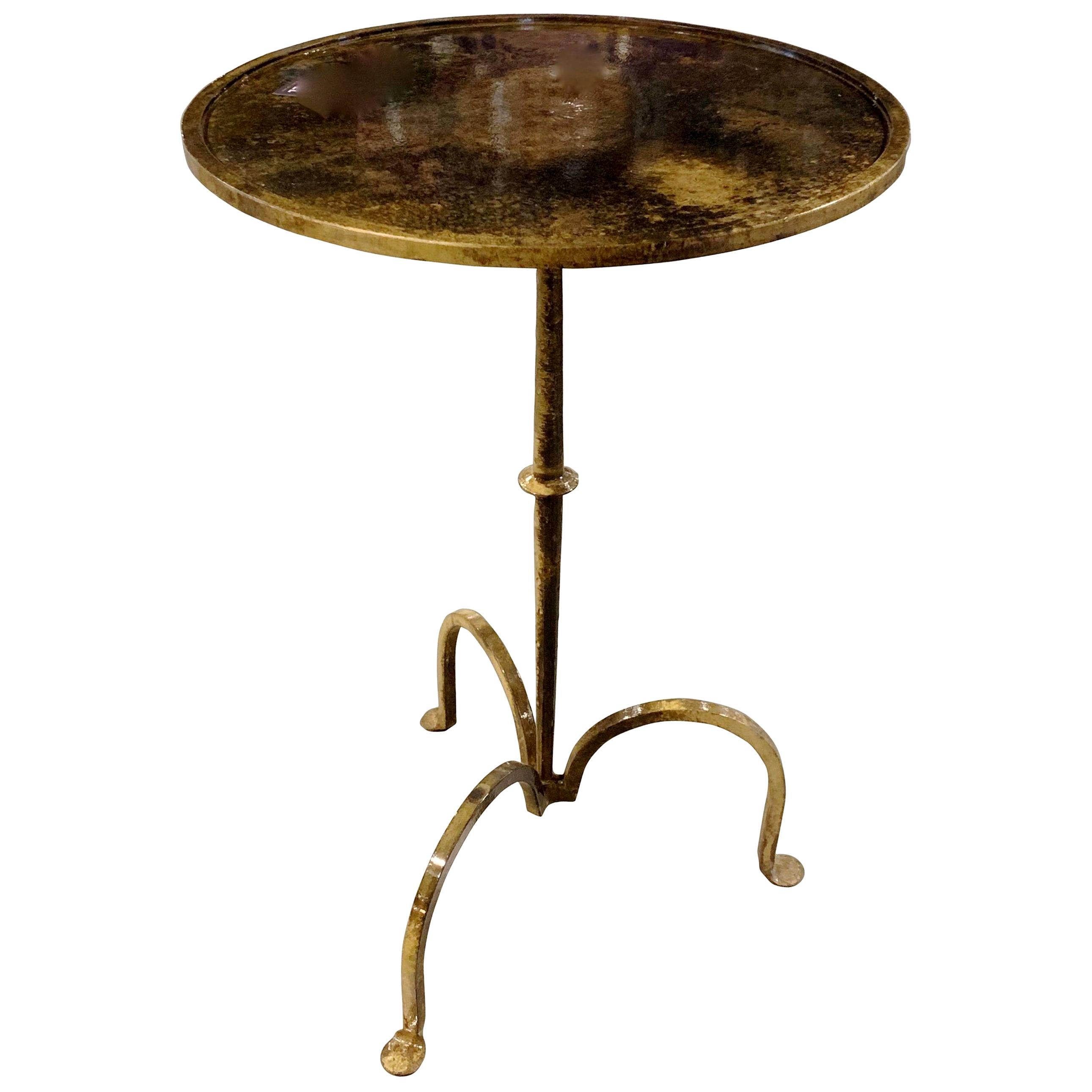 Brass Tripod Leg Side Table, India, Contemporary at 1stDibs