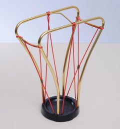 Brass Umbrella Stand, Austria, 1950