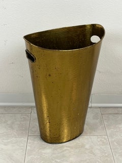 Brass Umbrella Stand, Italy, 1980s