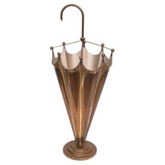 Brass Umbrella Umbrella stand  1950s  France