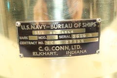 Brass U.S. Navy Binnacle Compass