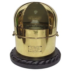 Brass US Navy Boat Binnacle