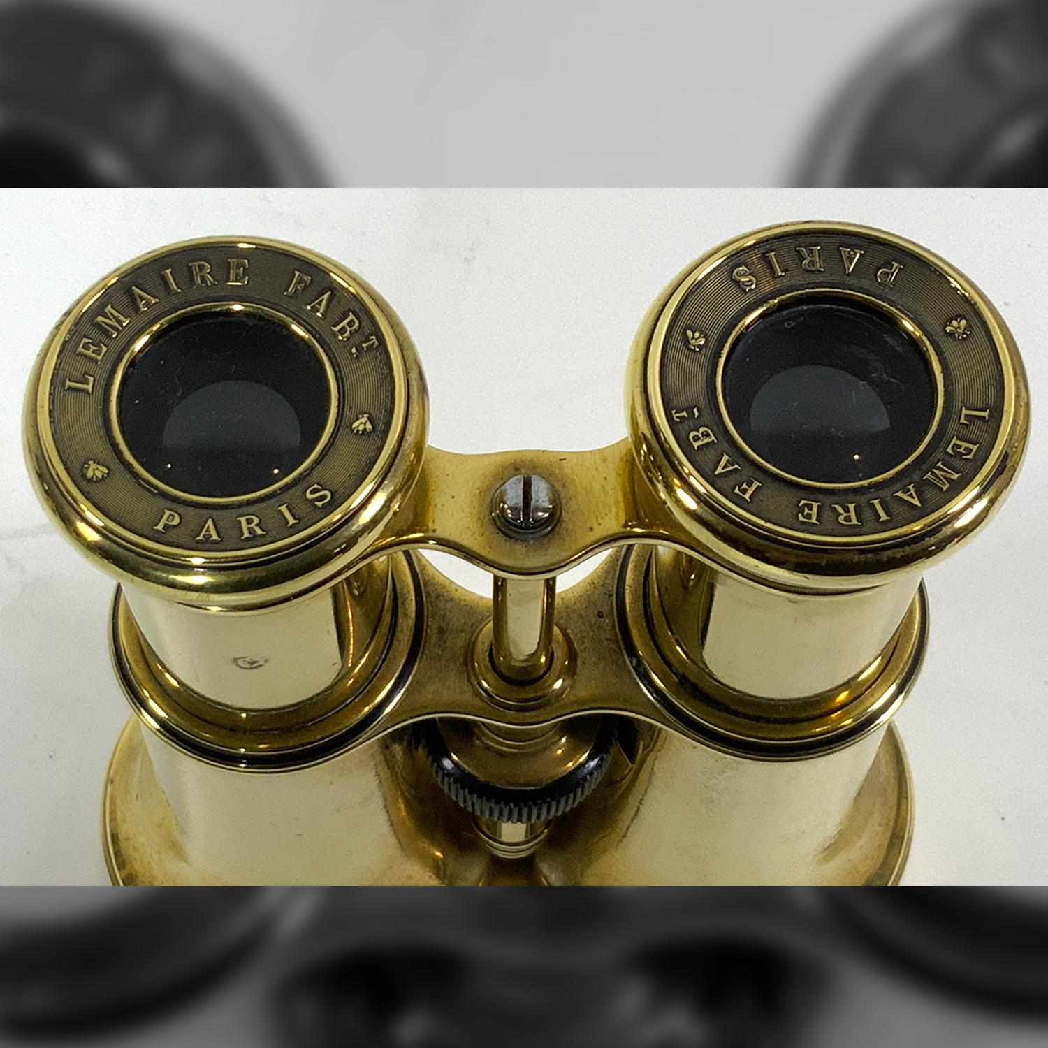 Brass Us Navy Officer's Binoculars, Circa 1910 In Good Condition In Norwell, MA