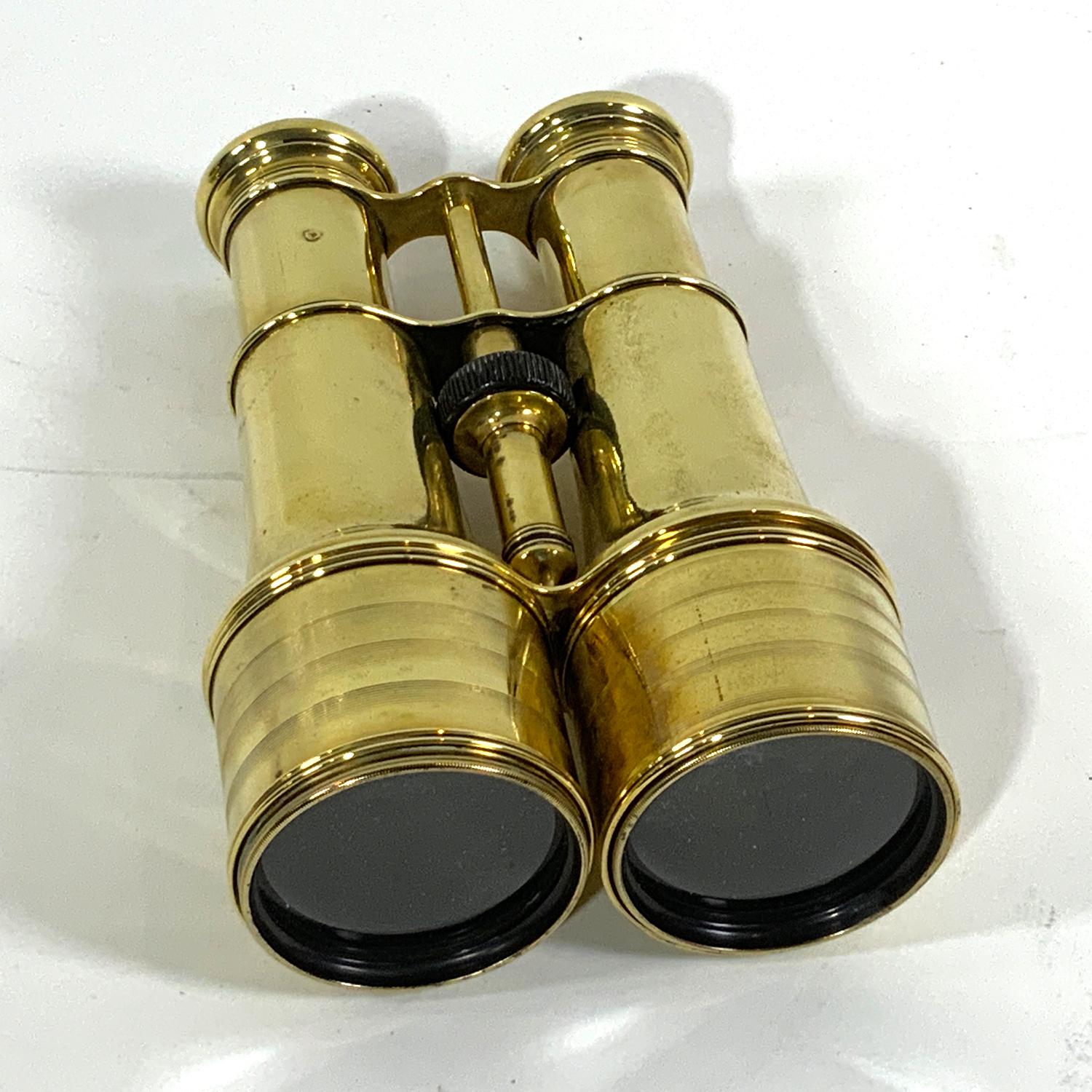 Early 20th Century Brass Us Navy Officer's Binoculars, Circa 1910