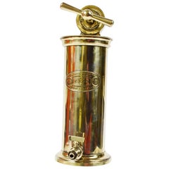 Antique Brass Vaginal Irrigator Made in France in the Second Half of the 19th Century
