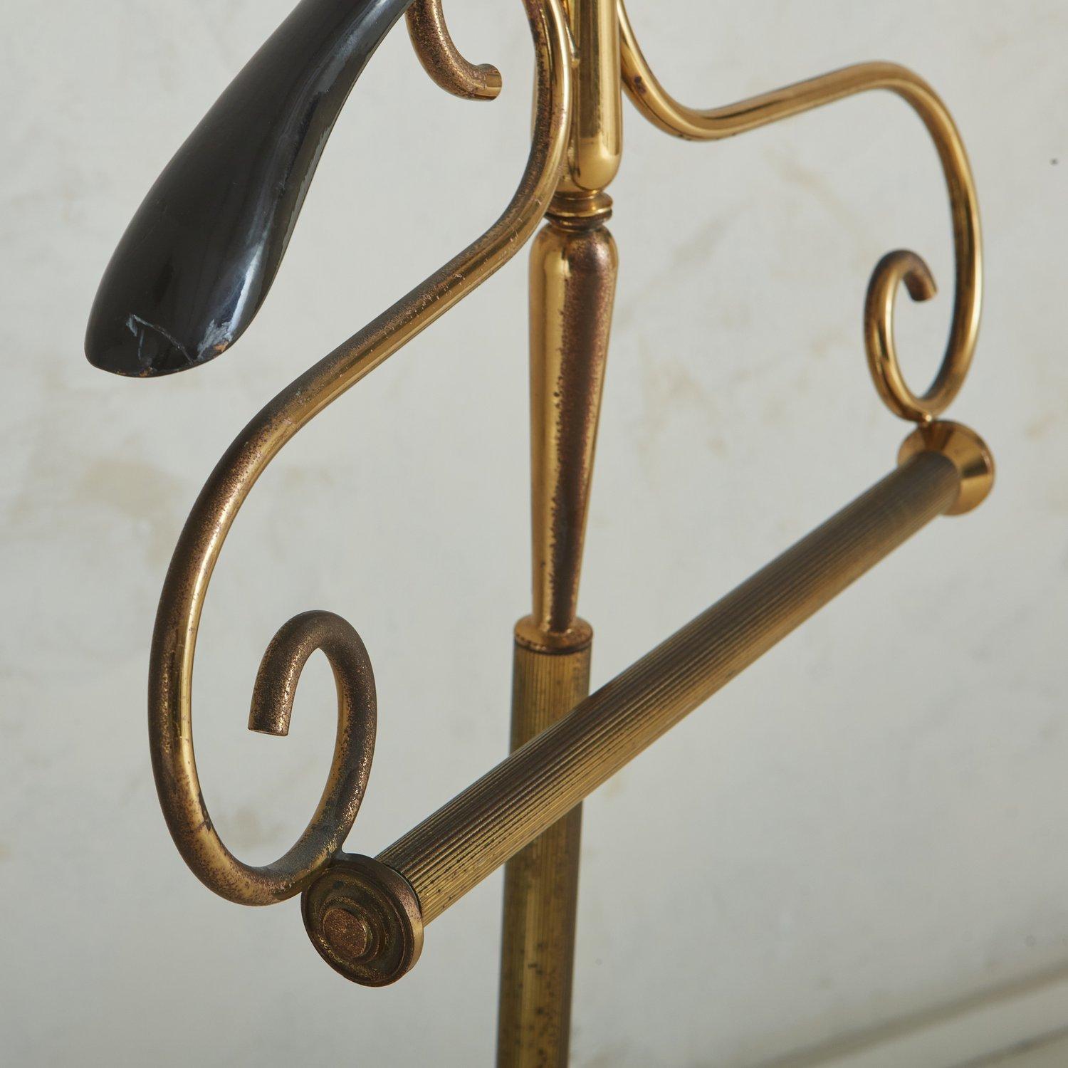 Mid-20th Century Brass Valet by Ico Parisi for Fratelli, Italy 1950s