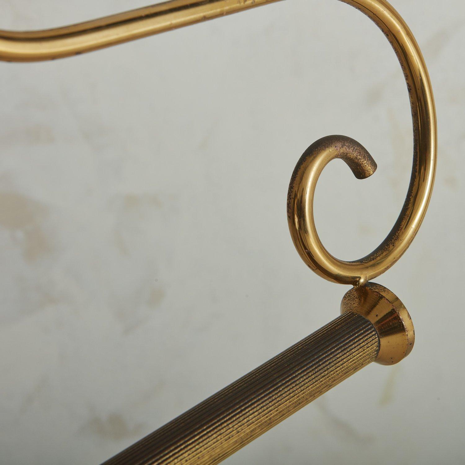 Brass Valet by Ico Parisi for Fratelli, Italy 1950s 1