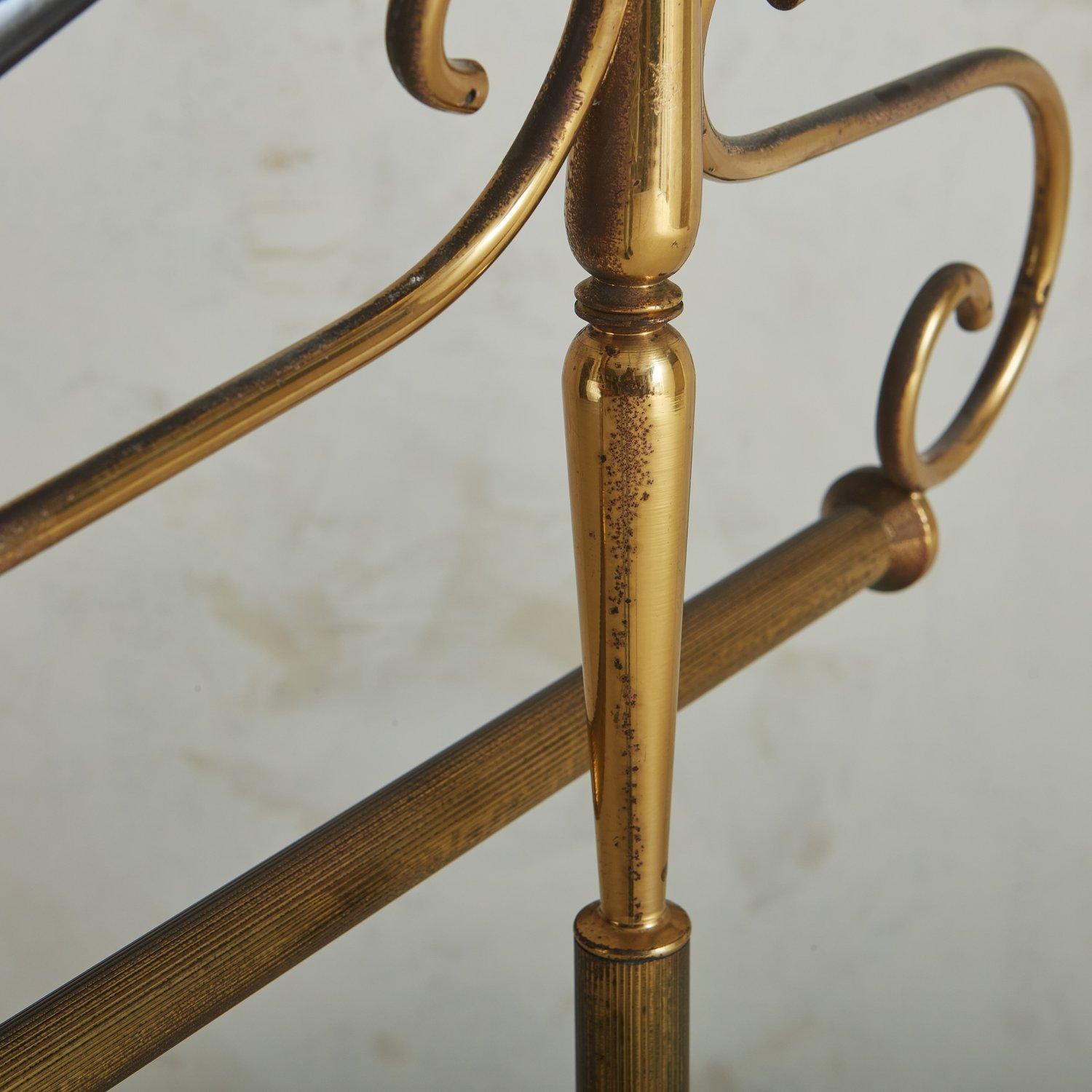 Brass Valet by Ico Parisi for Fratelli, Italy 1950s 2