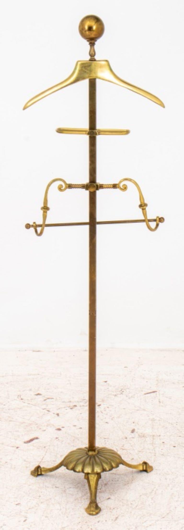 Brass Valet Stand or Silent Butler For Sale 2
