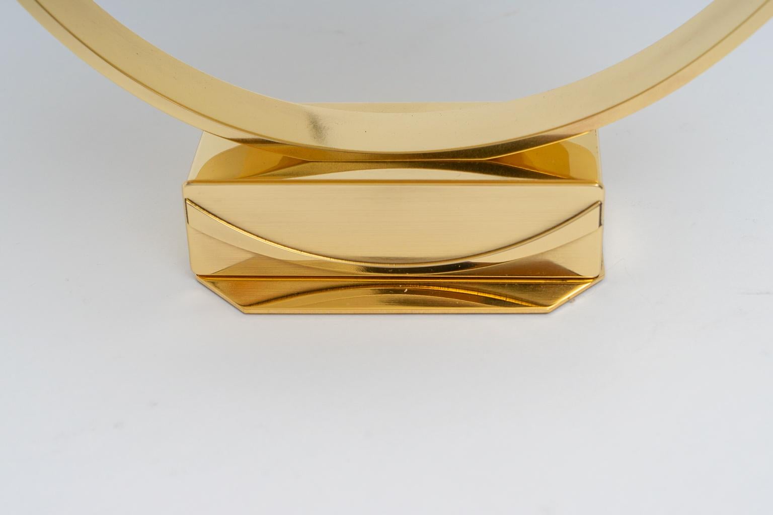 Modern Piaget Brass Vanity Table Mirror