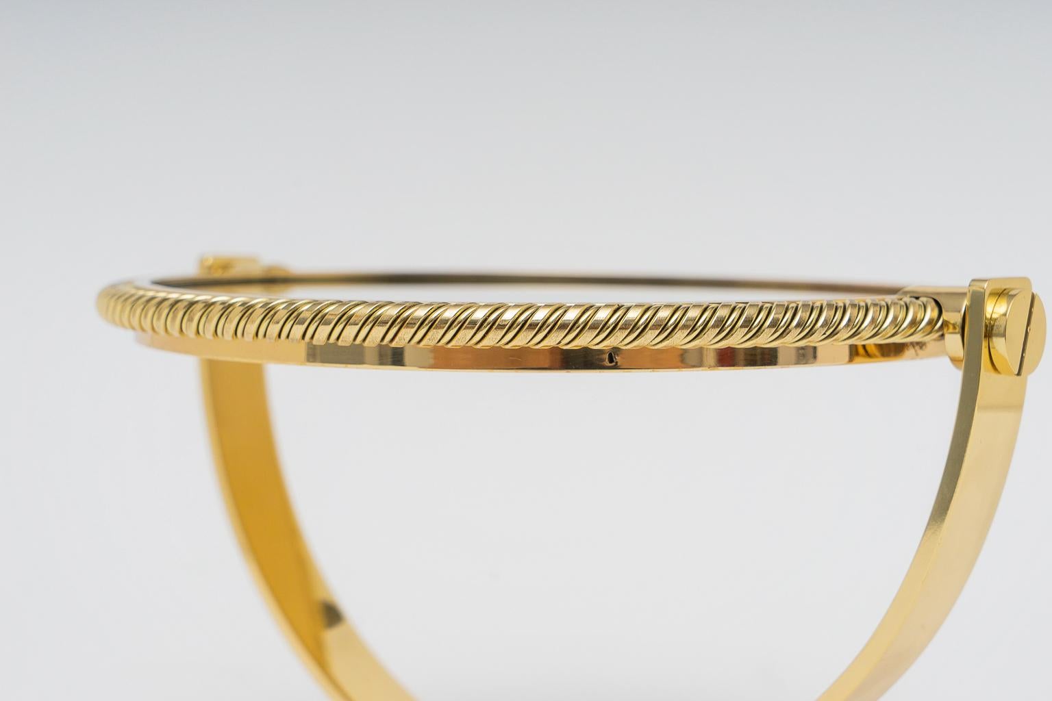 Cast Piaget Brass Vanity Table Mirror