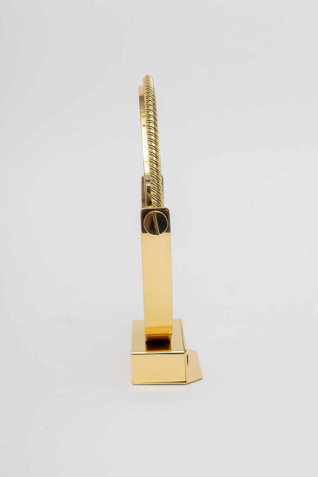 Piaget Brass Vanity Table Mirror 1