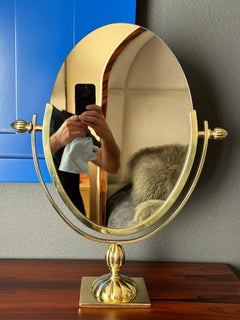 Brass Vanity Tilting Mirror