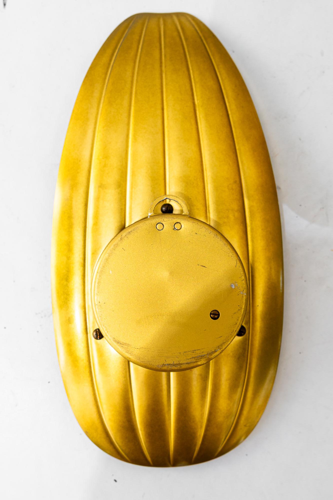 Messing Wandbarometer Wien um 1960er Jahre im Angebot 1
