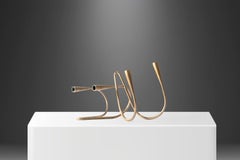 Brass Wall Candle Holders Designed by Svend Aage Holm Sørensen