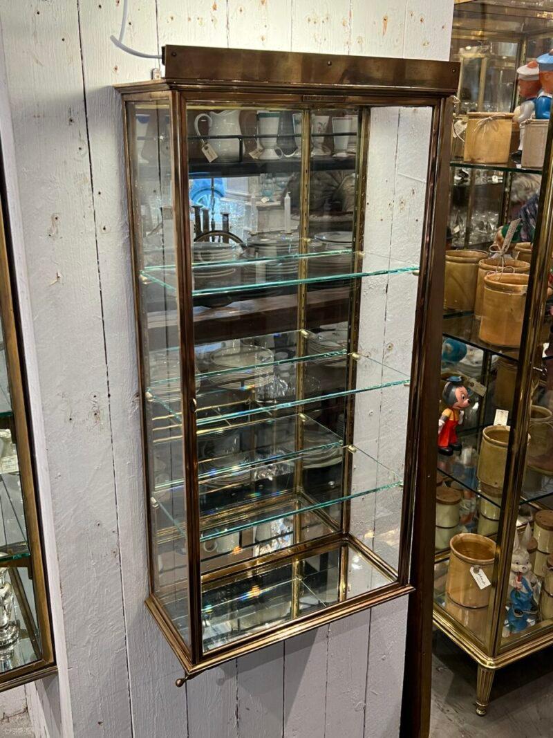 Espositore da parete in ottone Siegel Paris, Francia anni '30 in vendita 2