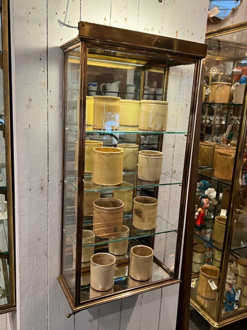 Espositore da parete in ottone Siegel Paris, Francia anni '30 in vendita 3