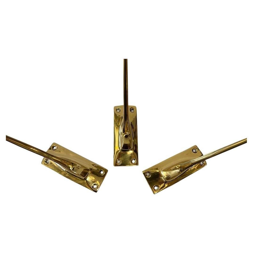 Brass Wall Hook, Design Adolf Loos For Sale 6