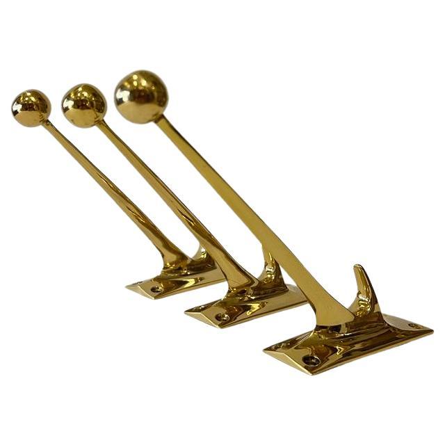 Brass Wall Hook, Design Adolf Loos For Sale 5