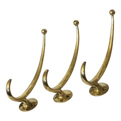 Brass Wall Hooks Franz Hagenauer Vienna