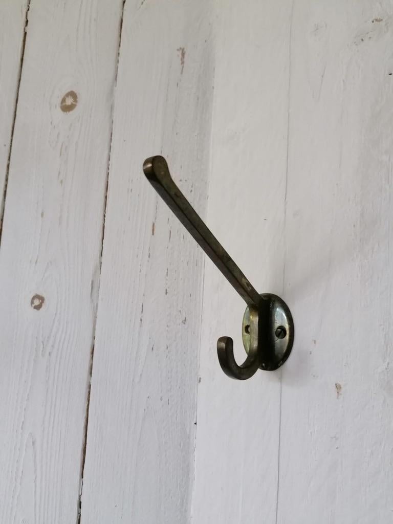 Austrian Brass Wall Hooks from the 1930s For Sale