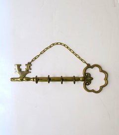 Brass Wall Key Holder