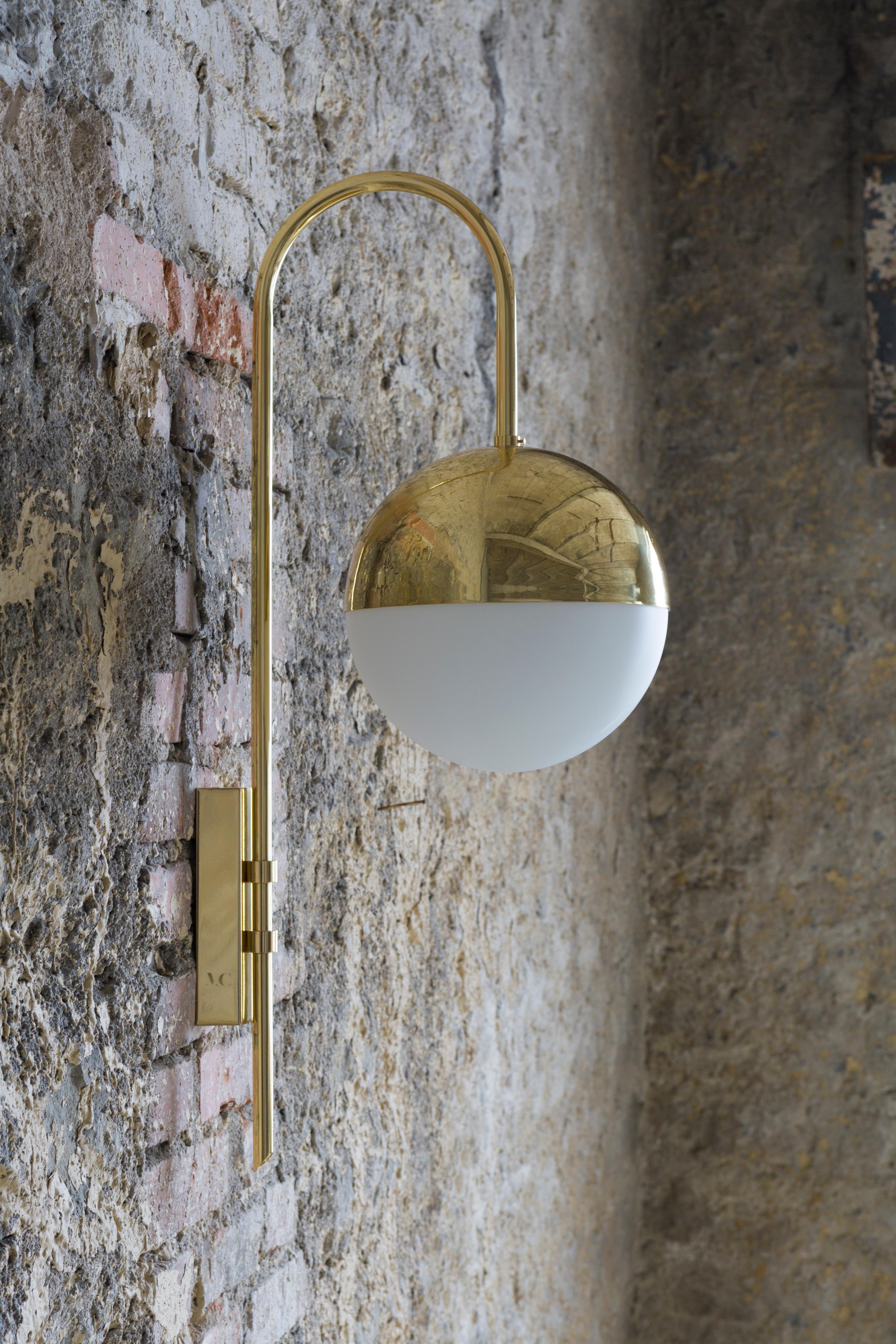 Modern Brass Wall Lamp 01 by Magic Circus Editions
