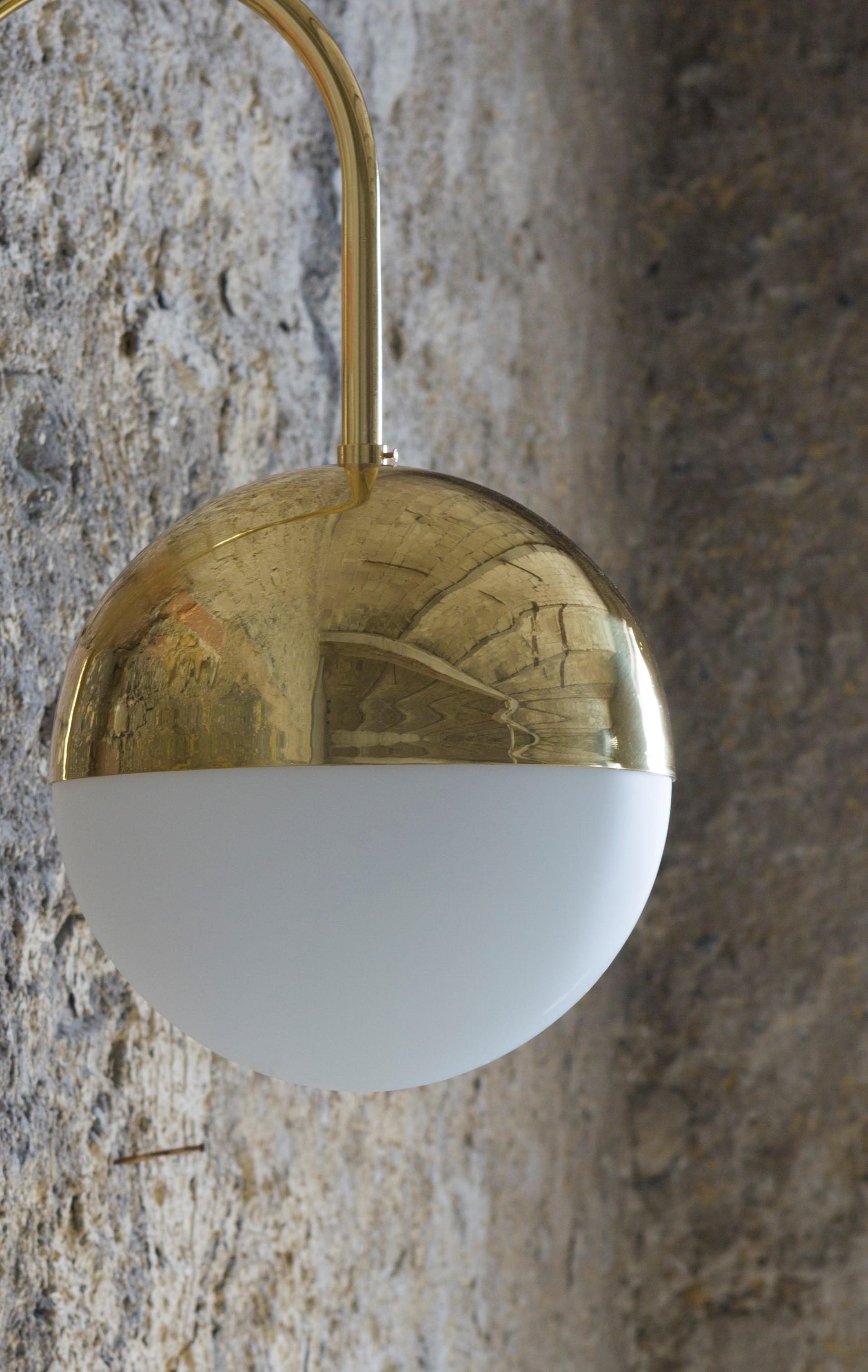 French Brass Wall Lamp 01 by Magic Circus Editions