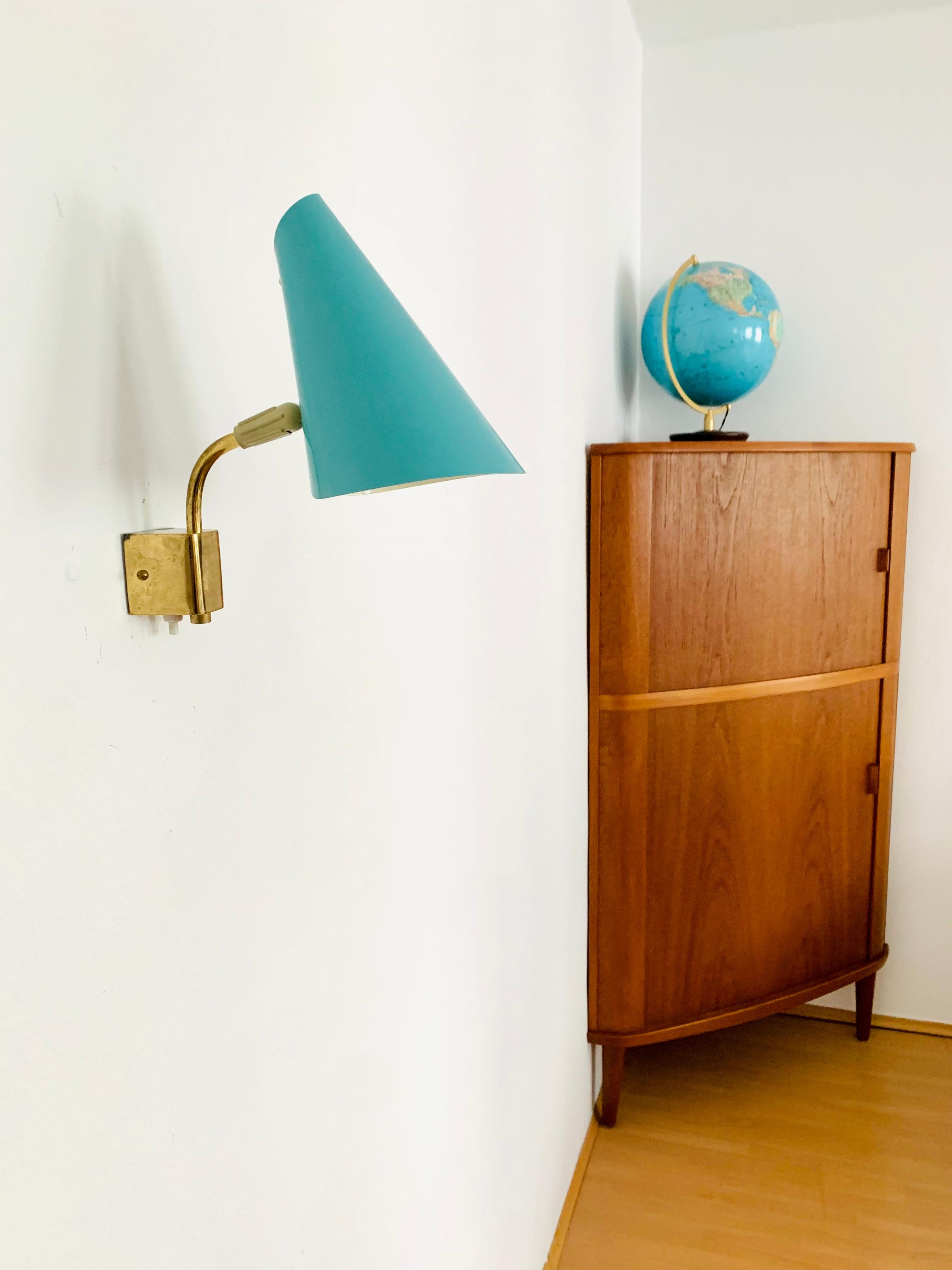 Lámpara de pared de latón by Erco Alemán en venta